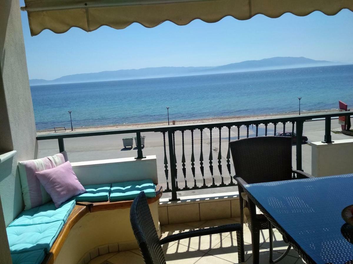 Apartamento Luxury Sea View Ofrínion Exterior foto